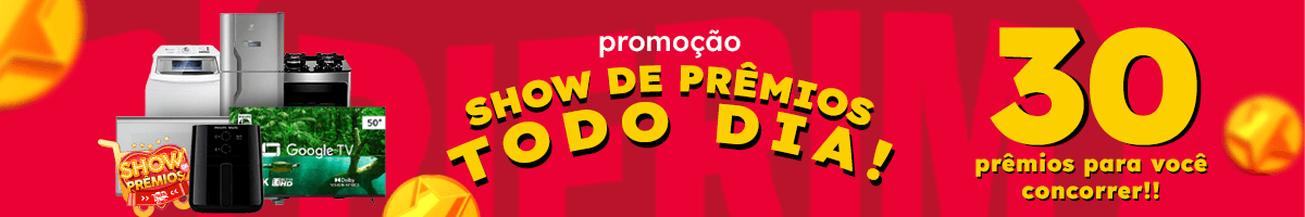 imagem do sorteio: Show de Prêmios - Todo dia