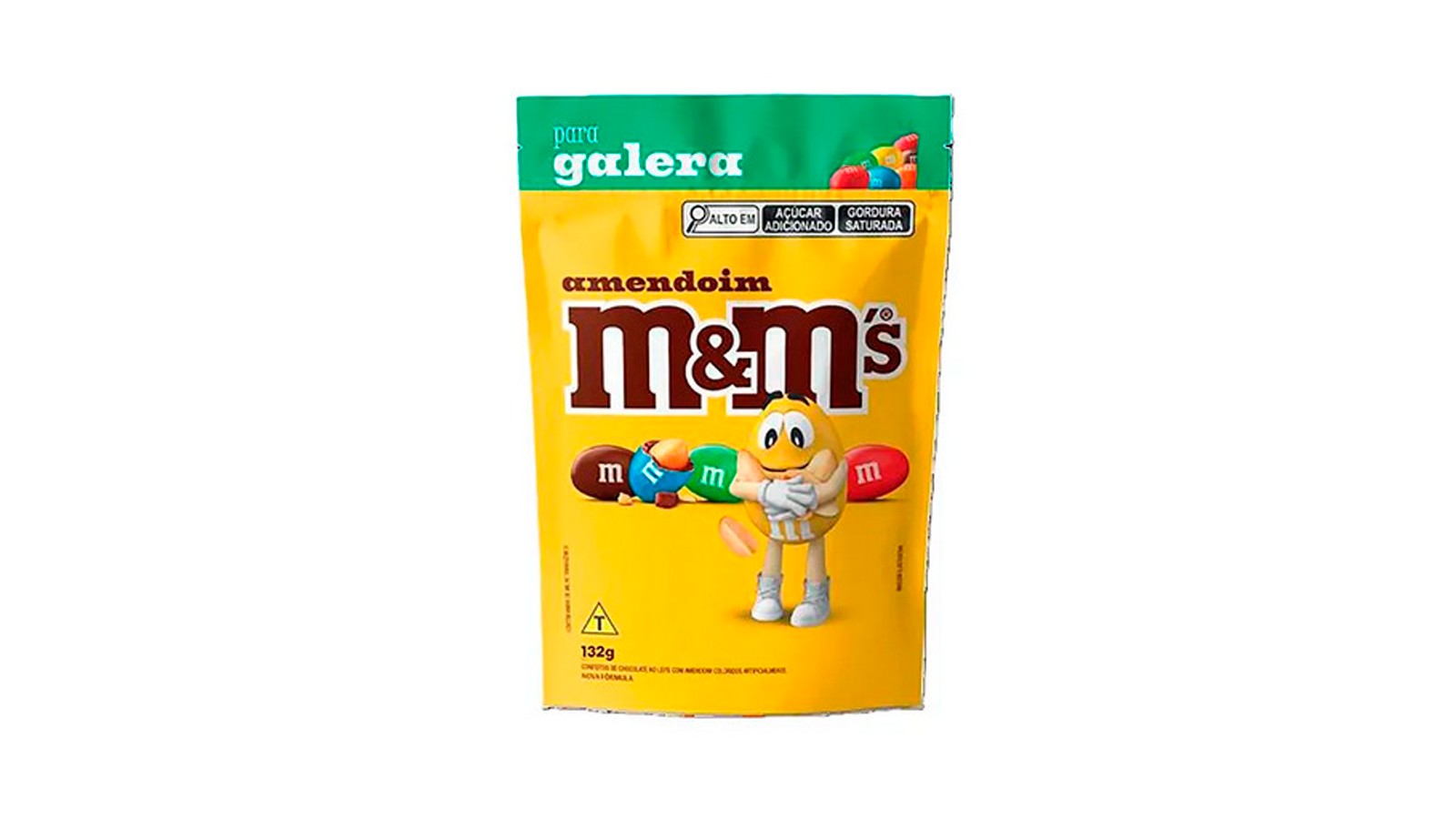 CHOCOLATE M&MS 132G AMENDOIM