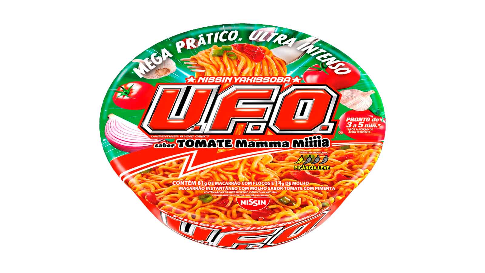 MACARRAO NISSIN U.F.O 96G TOMATE