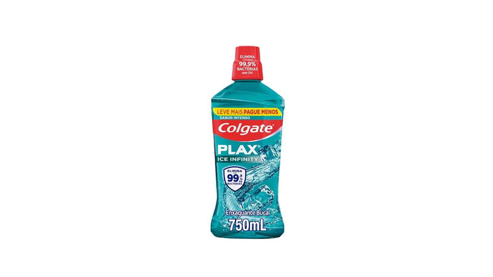 ENXAGUANTE BUCAL COLGATE PLAX 750ML ICE INFINITY